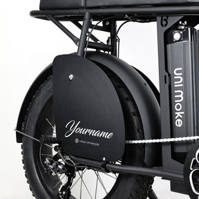 Rear wheel protection