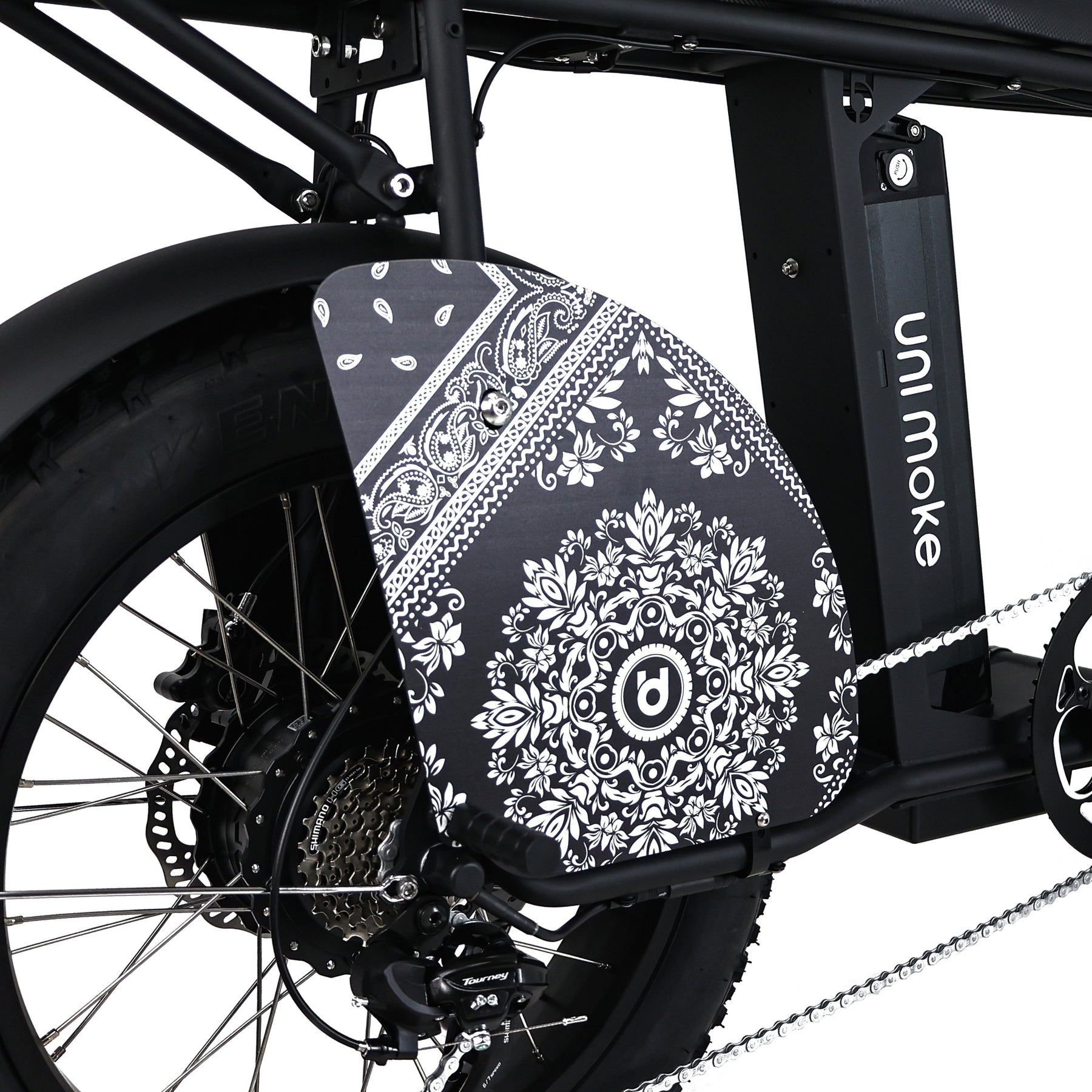 Rear wheel protection